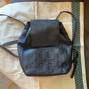 Tory Burch Leather Backpack Purse